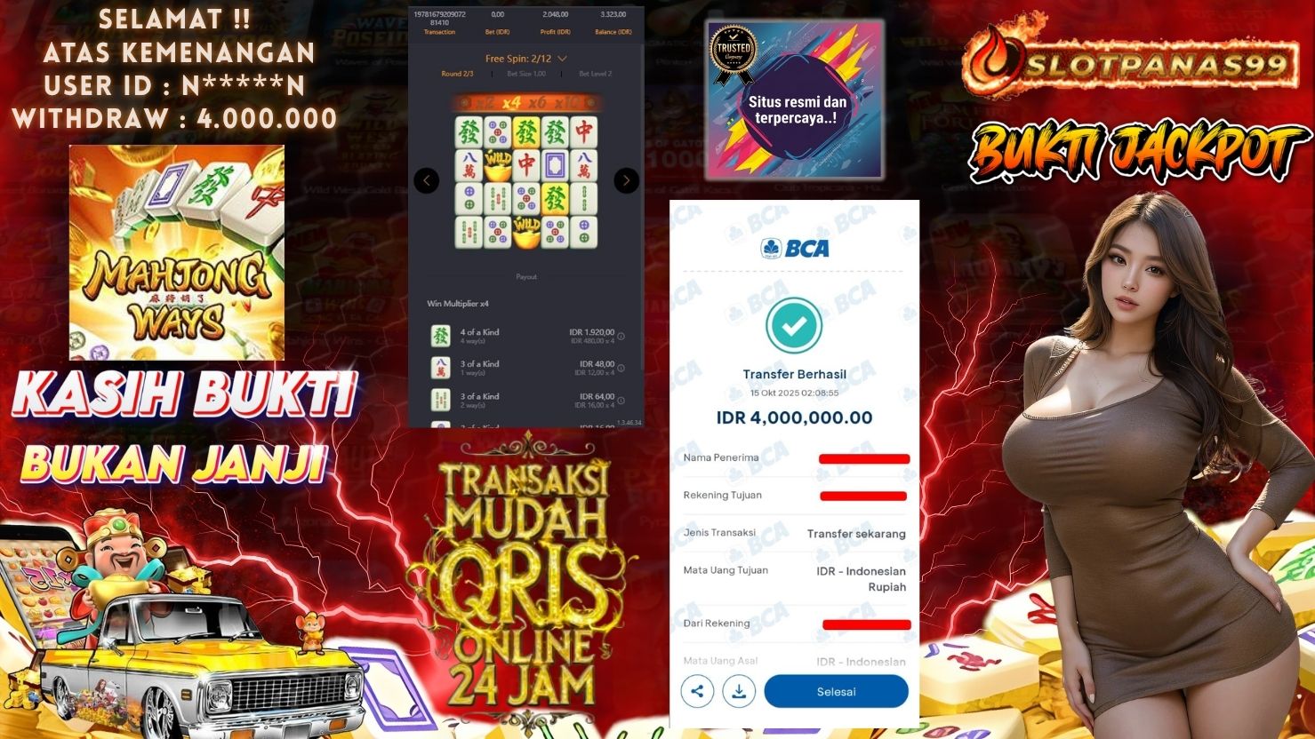 SLOTPANAS99 JACKPOT SLOT MAHJONG WAYS